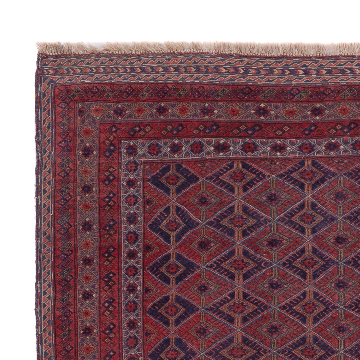Kelim Rug - Oriental - 195 x 159 cm - dark red