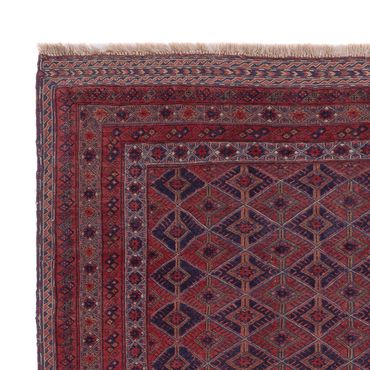 Kelim Rug - Oriental - 195 x 159 cm - dark red