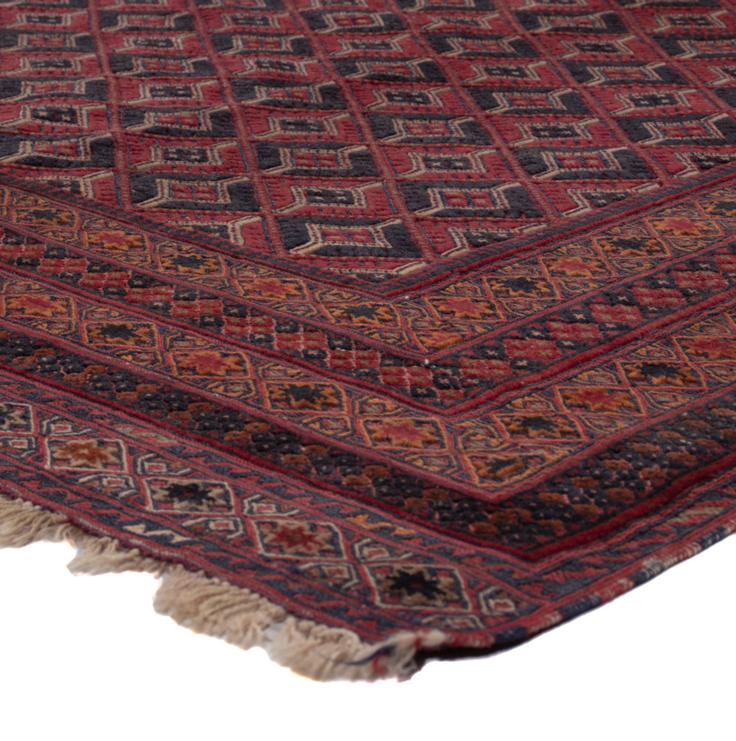 Kelim Rug - Oriental - 213 x 150 cm - dark red