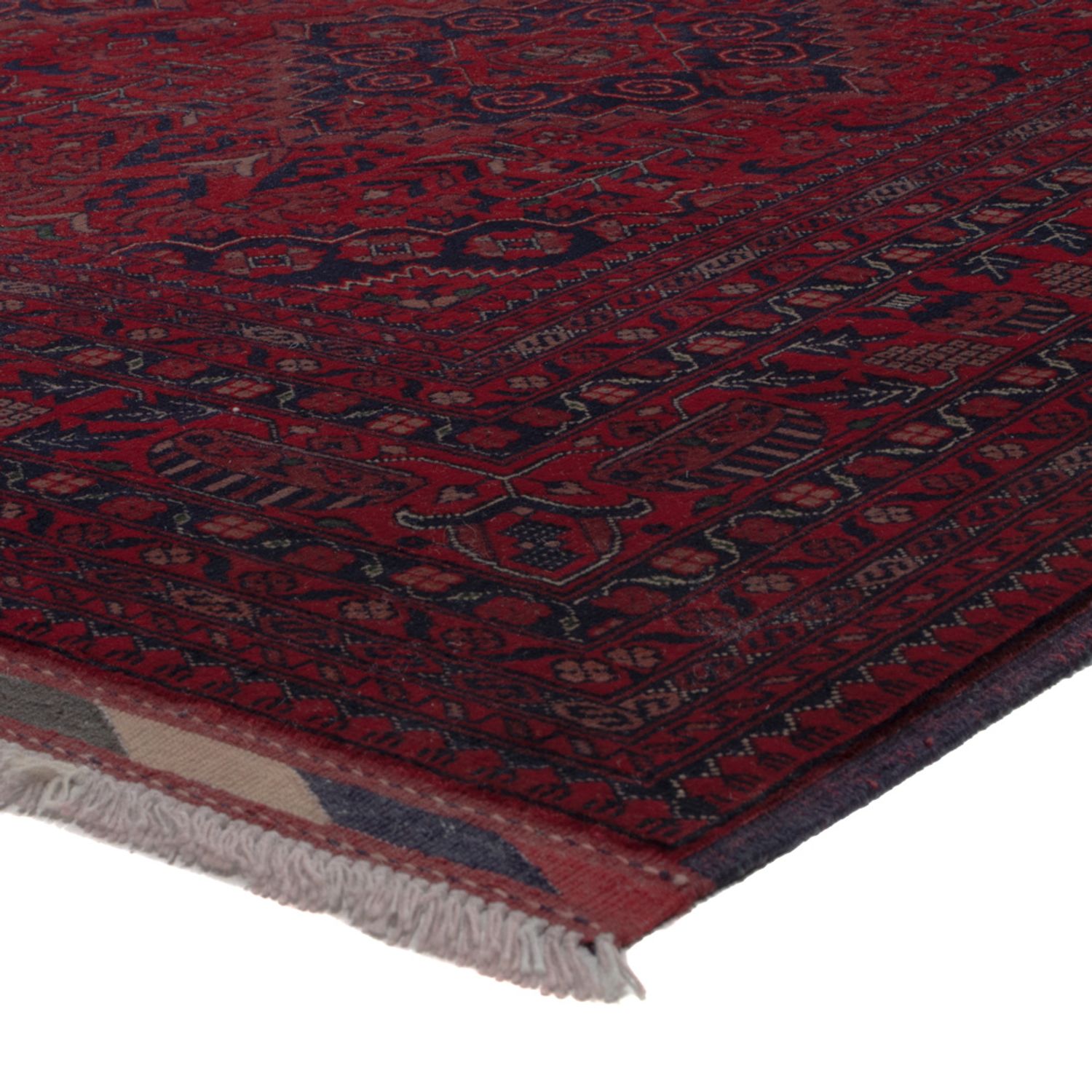 Afghan Rug - Royal - 297 x 206 cm - dark red