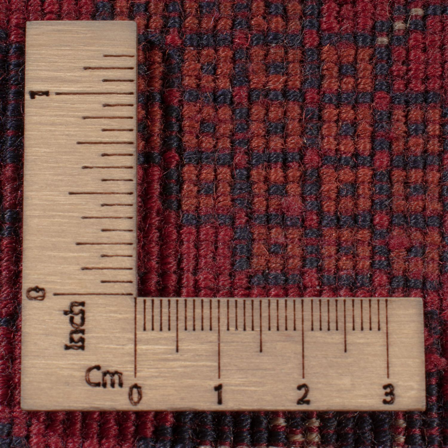 Afghan Rug - Royal - 297 x 206 cm - dark red