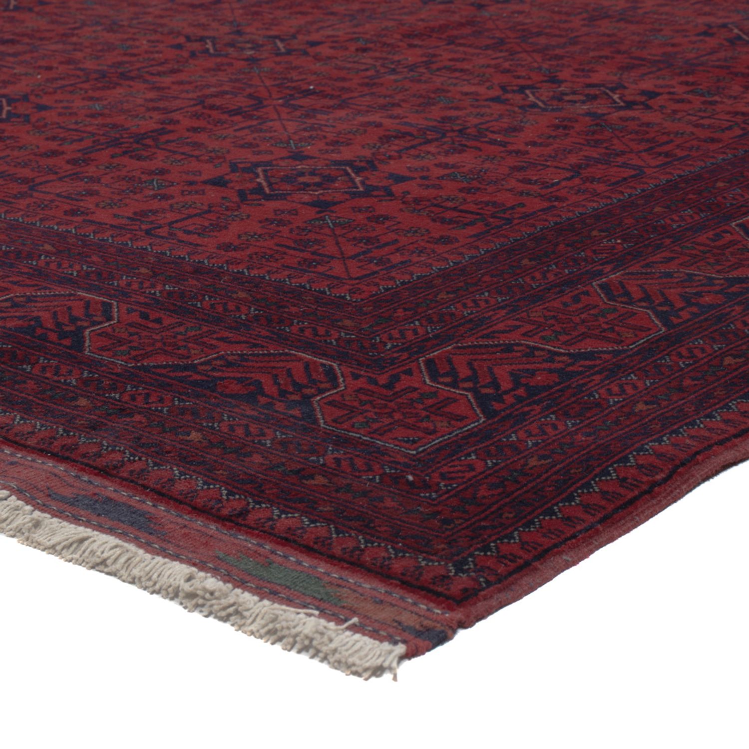 Afghan Rug - Royal - 293 x 200 cm - dark red