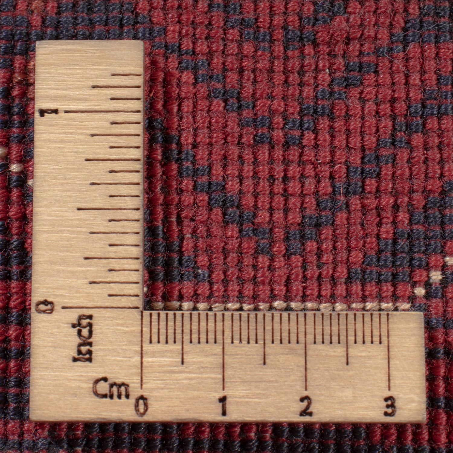 Afghan Rug - Royal - 293 x 200 cm - dark red