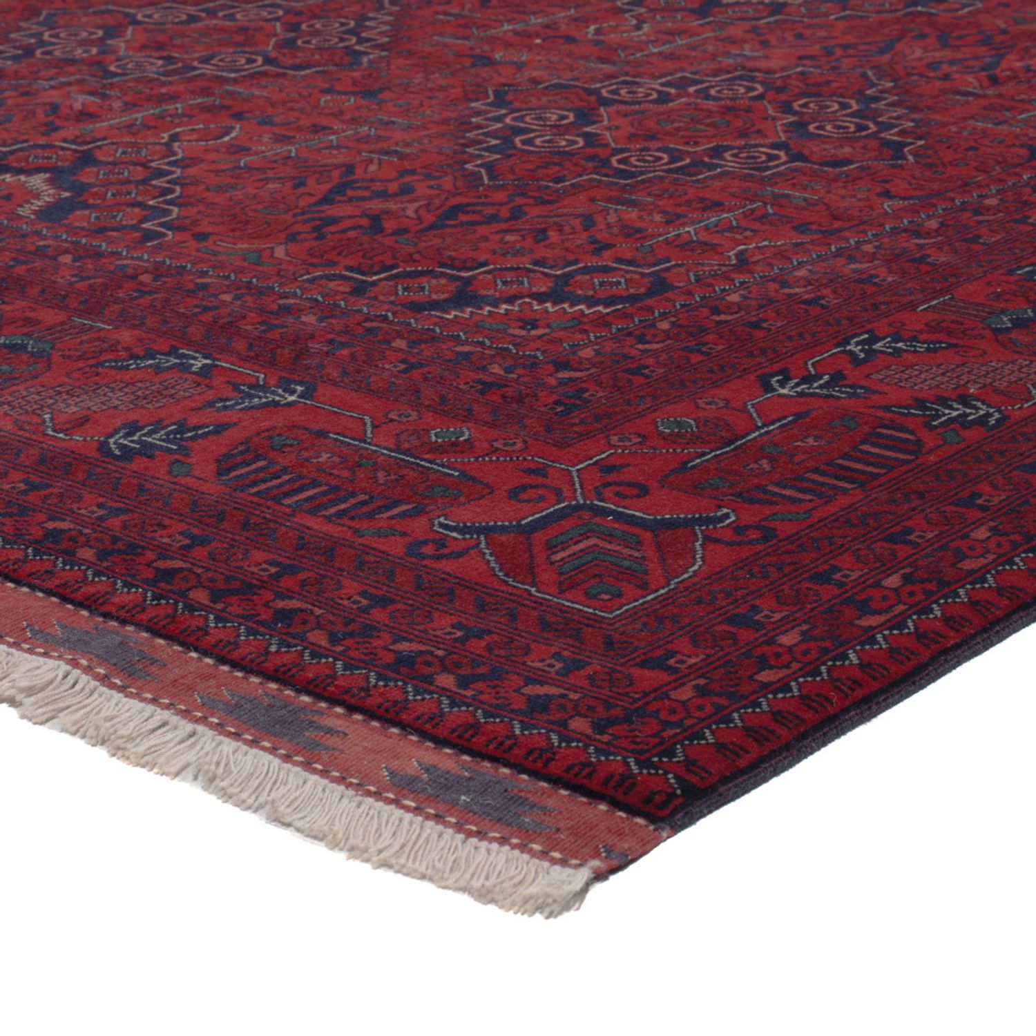 Afghan Rug - Royal - 301 x 201 cm - dark red