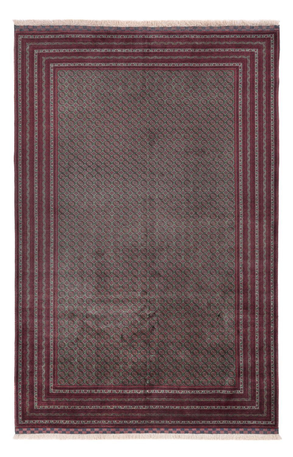 Afghan Rug - Royal - 300 x 199 cm - dark red