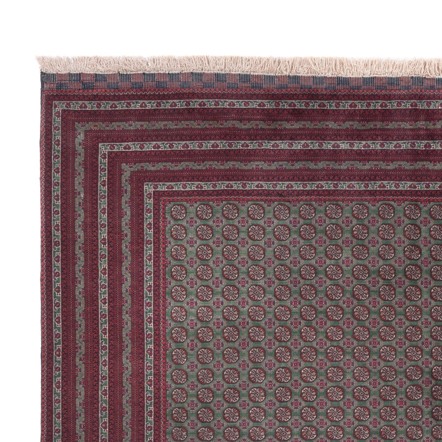 Afghan Rug - Royal - 300 x 199 cm - dark red