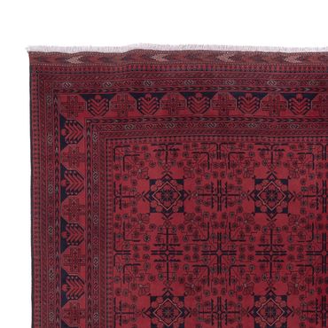 Afghan Rug - Royal - 297 x 200 cm - dark red