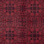Afghan Rug - Royal - 297 x 200 cm - dark red