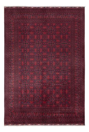 Afghan Rug - Royal - 290 x 201 cm - dark red