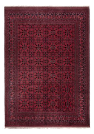 Afghan Rug - Royal - 288 x 202 cm - dark red