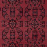 Afghan Rug - Royal - 290 x 197 cm - dark red