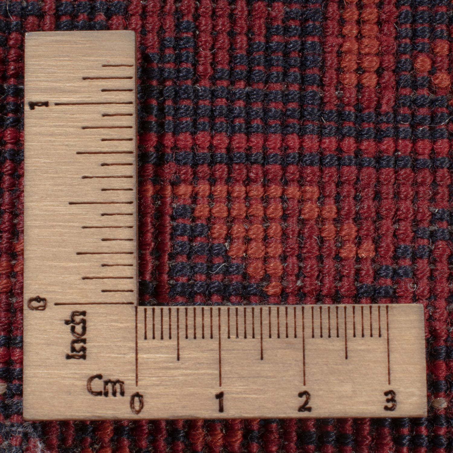 Afghan Rug - Royal - 289 x 200 cm - dark red