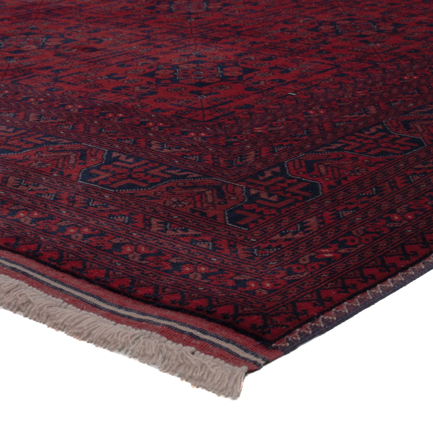 Afghan Rug - Royal - 289 x 198 cm - dark red