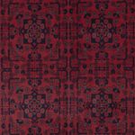 Afghan Rug - Royal - 289 x 198 cm - dark red