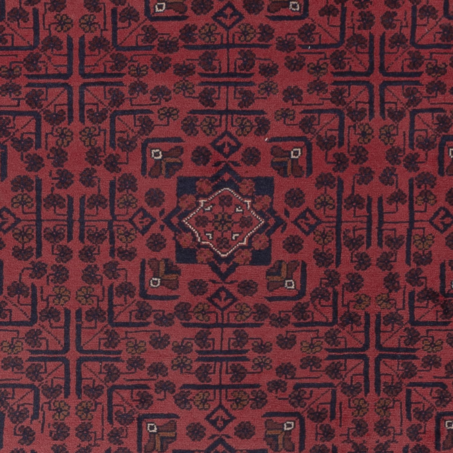 Afghan Rug - Kunduz - 304 x 200 cm - dark red