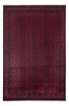 Afghan Rug - Royal - 298 x 195 cm - dark red