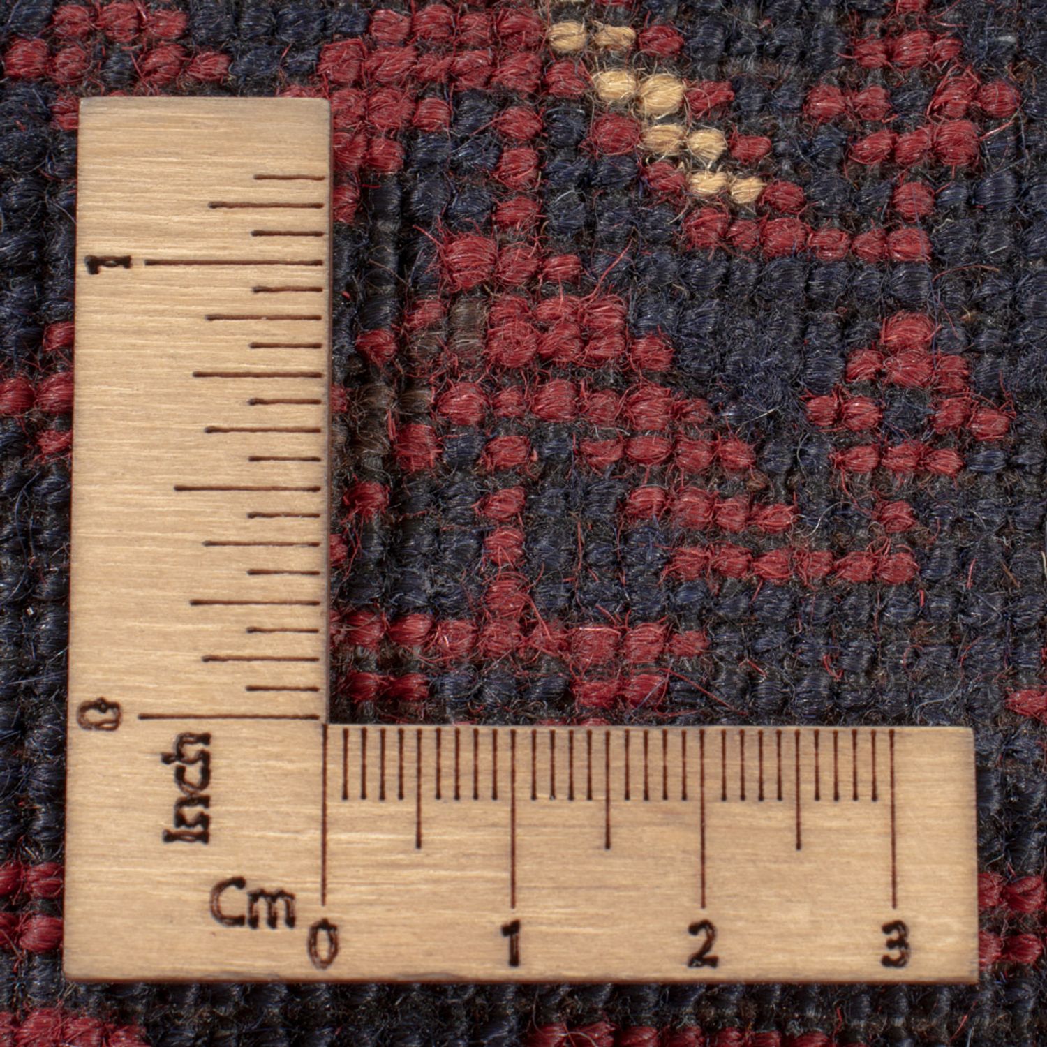 Afghan Rug - Kunduz - 287 x 194 cm - dark red