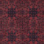 Afghan Rug - Royal - 294 x 209 cm - dark red