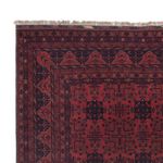 Afghan Rug - Royal - 294 x 209 cm - dark red