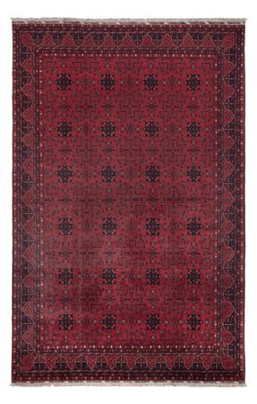 Afghan Rug - Royal - 302 x 193 cm - dark red