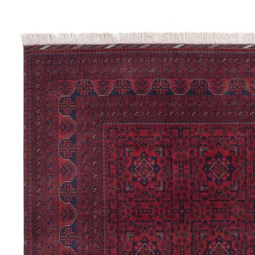 Afghan Rug - Royal - 286 x 202 cm - dark red