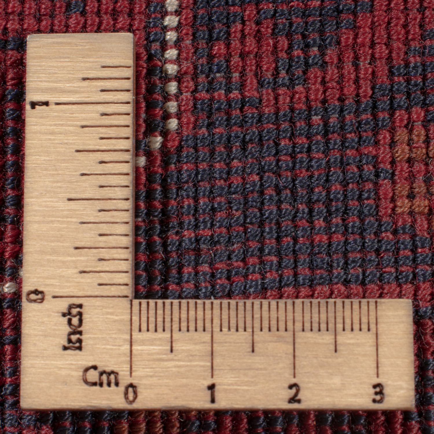 Afghan Rug - Royal - 288 x 198 cm - dark red