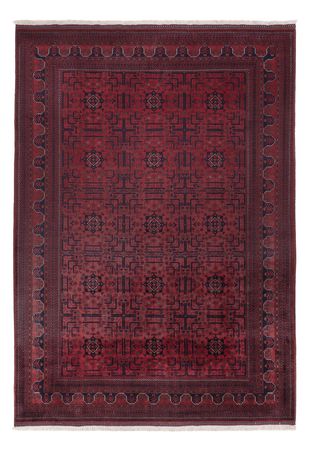 Afghan Rug - Royal - 288 x 198 cm - dark red