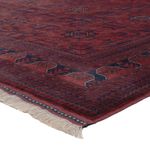 Afghan Rug - Royal - 288 x 198 cm - dark red