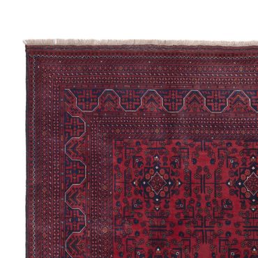 Afghan Rug - Royal - 303 x 194 cm - dark red