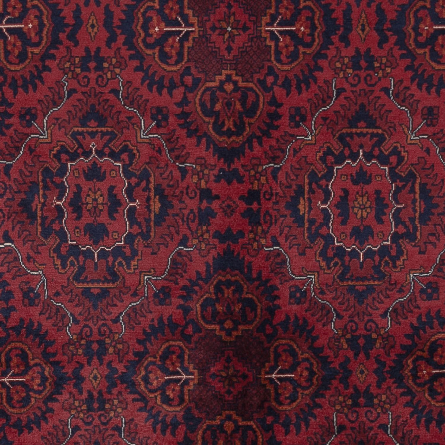 Afghan Rug - Royal - 292 x 202 cm - dark red
