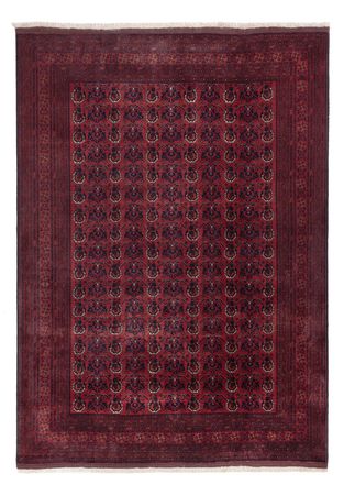 Afghan Rug - Royal - 288 x 200 cm - dark red