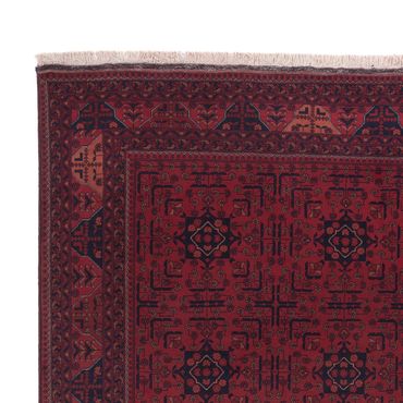 Afghan Rug - Royal - 281 x 199 cm - dark red