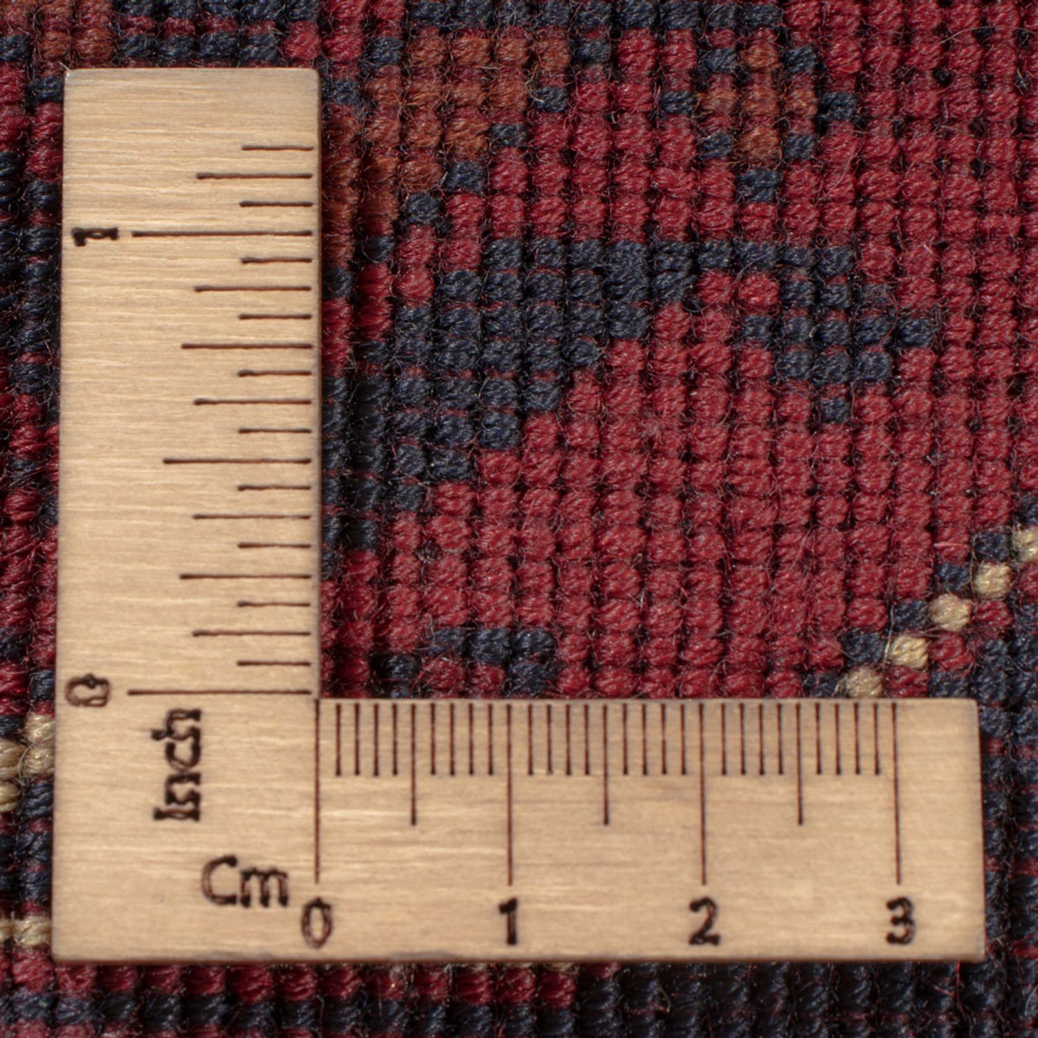 Afghan Rug - Royal - 299 x 199 cm - dark red