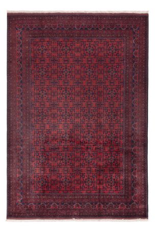 Afghan Rug - Royal - 294 x 197 cm - dark red
