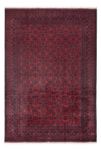 Afghan Rug - Royal - 294 x 197 cm - dark red