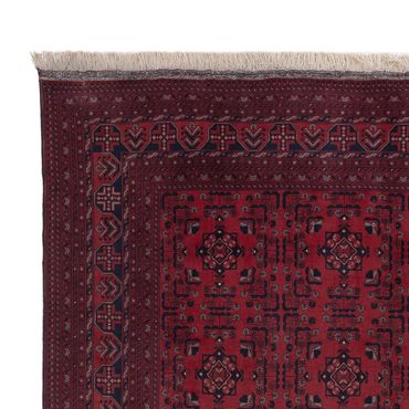 Afghan Rug - Royal - 293 x 196 cm - dark red