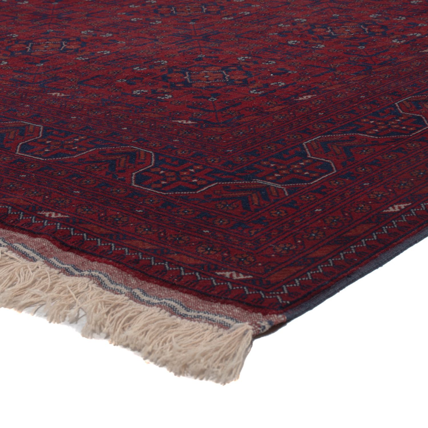 Afghan Rug - Royal - 298 x 199 cm - dark red