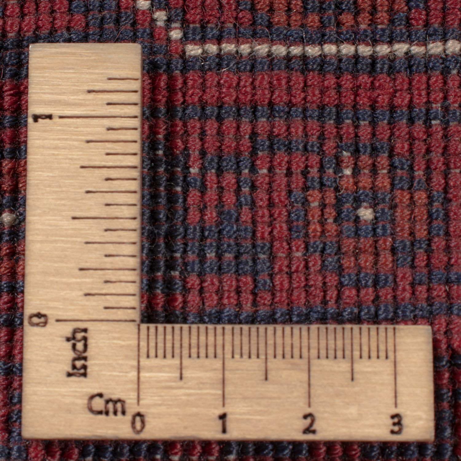 Afghan Rug - Royal - 298 x 199 cm - dark red