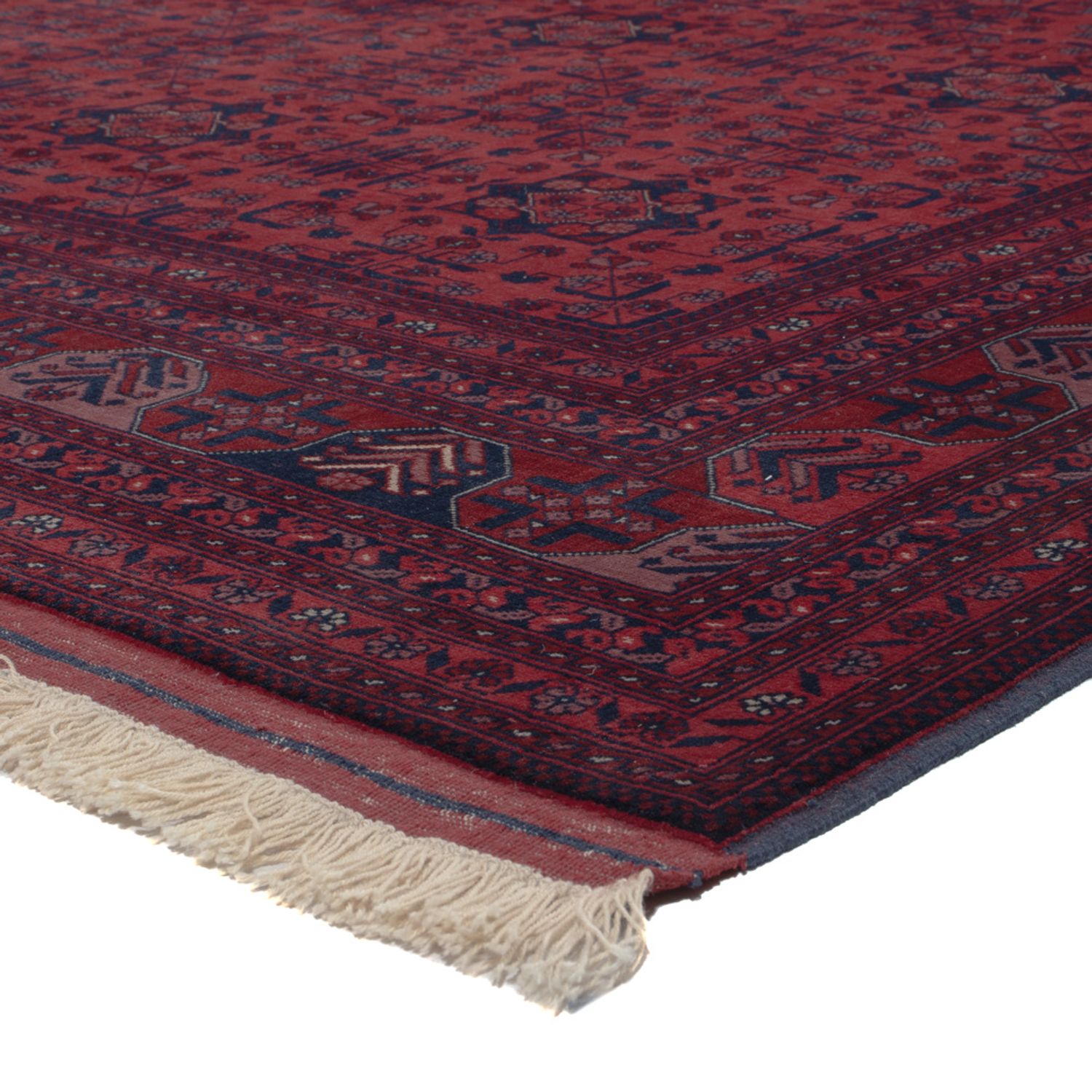 Afghan Rug - Royal - 292 x 199 cm - dark red