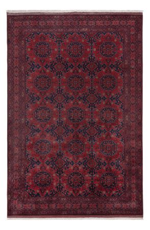 Afghan Rug - Royal - 298 x 204 cm - dark red