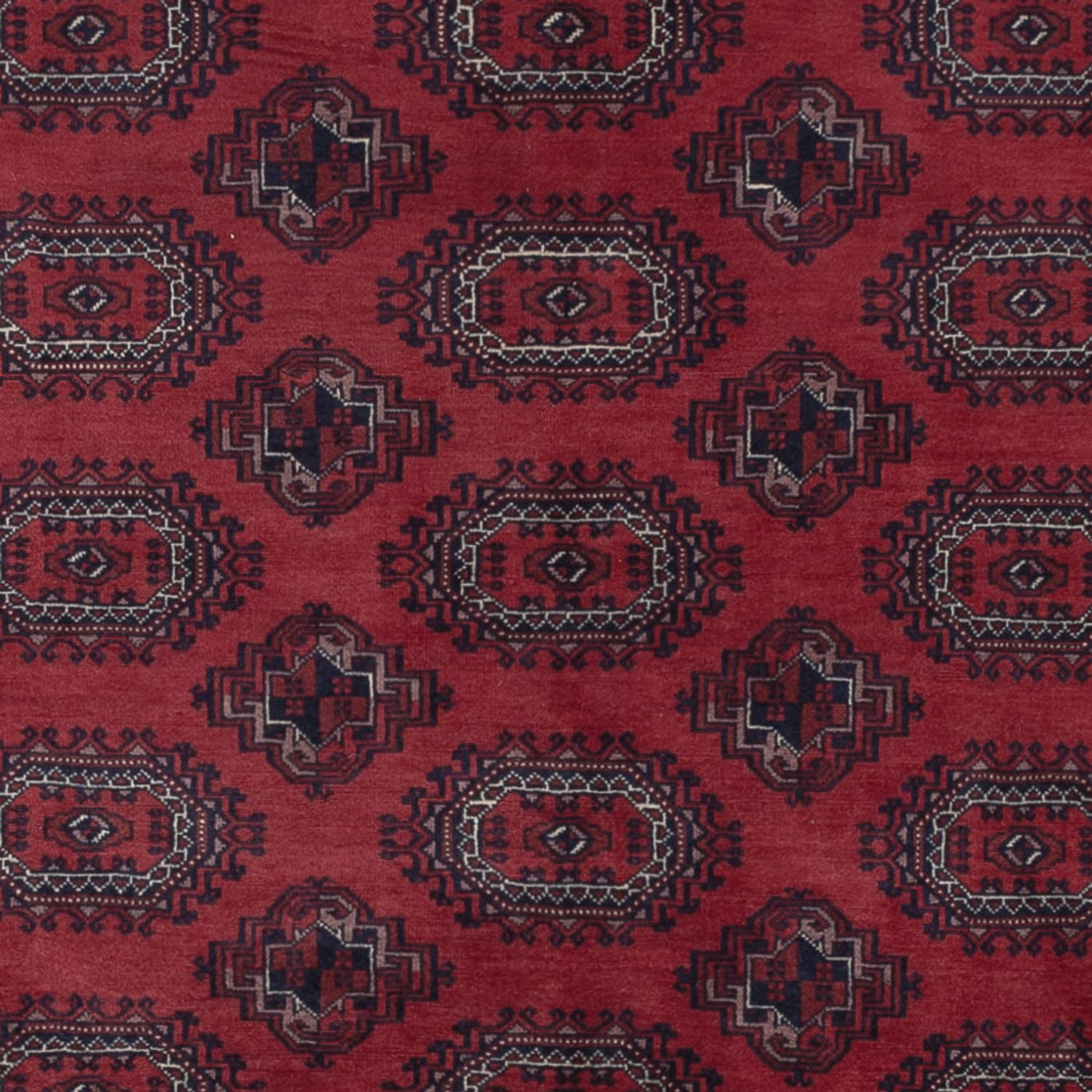 Afghan Rug - Royal - 296 x 200 cm - dark red