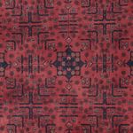 Afghan Rug - Royal - 299 x 198 cm - dark red