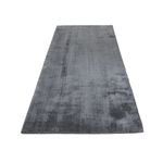 Runner Gabbeh Rug - Loribaft Softy - 300 x 94 cm - anthracite