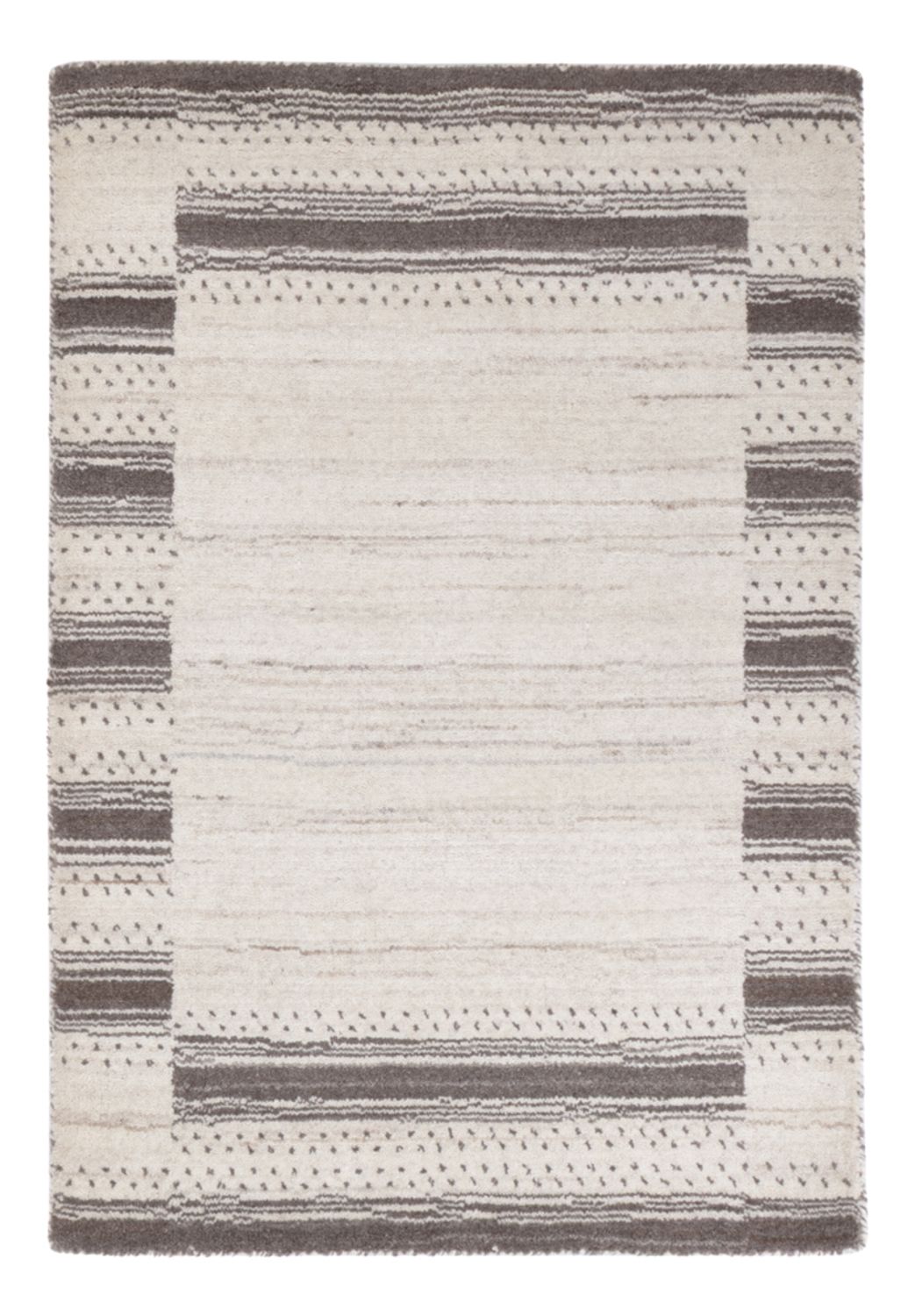 Gabbeh Rug - Loribaft Softy - 90 x 60 cm - natural white