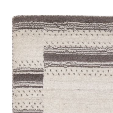 Gabbeh Rug - Loribaft Softy - 90 x 60 cm - natural white
