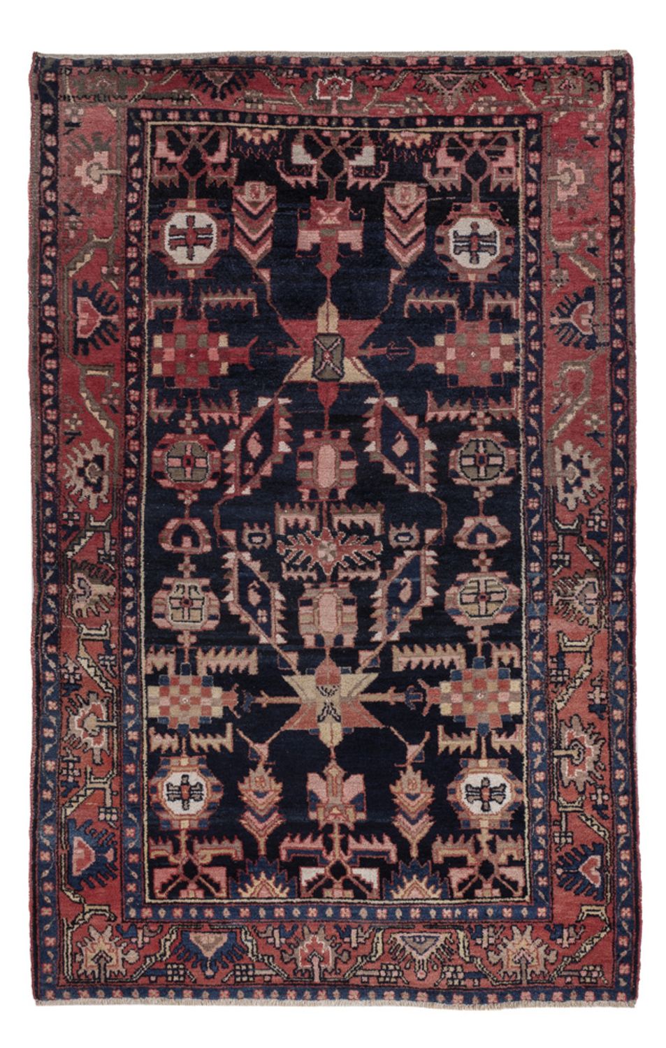 Perser Rug - Nomadic - 216 x 140 cm - dark blue