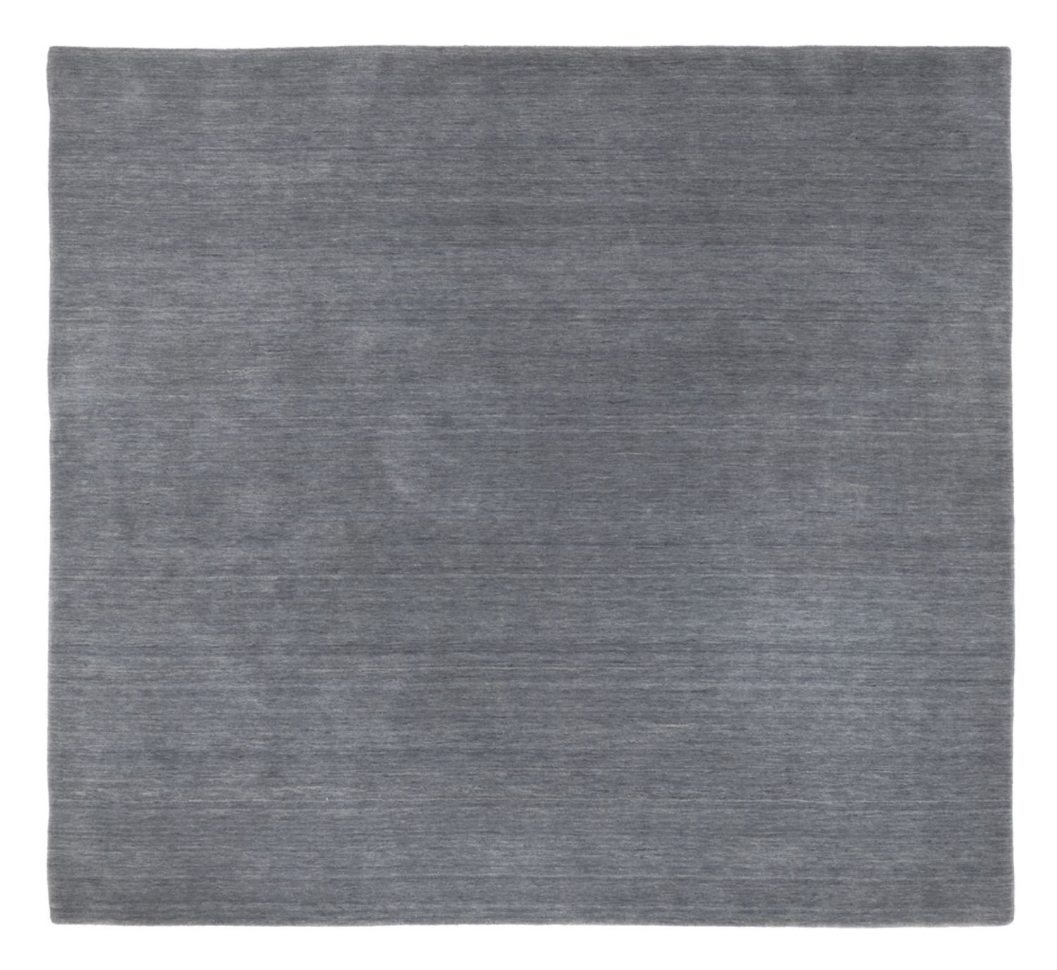 Gabbeh Rug - Loribaft Softy square  - 200 x 200 cm - grey