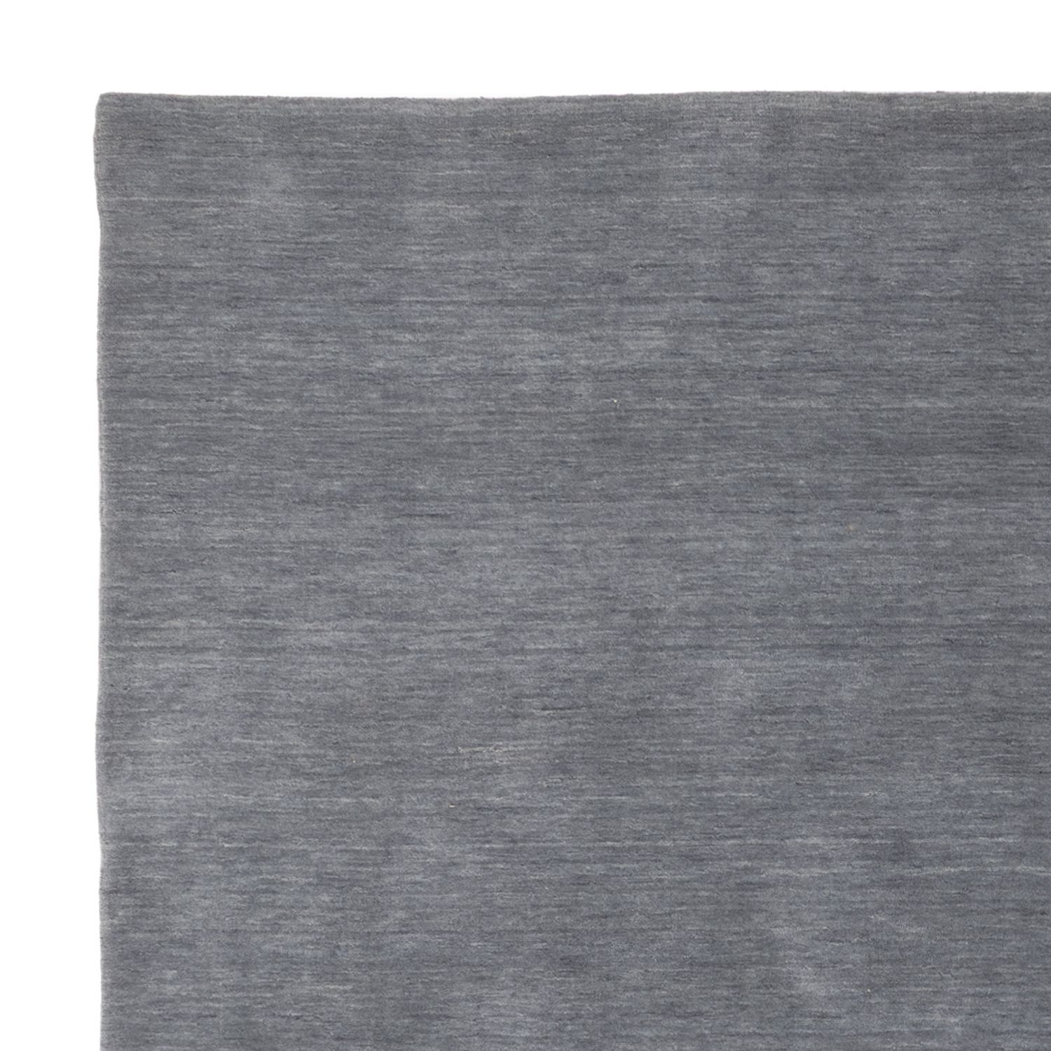 Gabbeh Rug - Loribaft Softy square  - 200 x 200 cm - grey