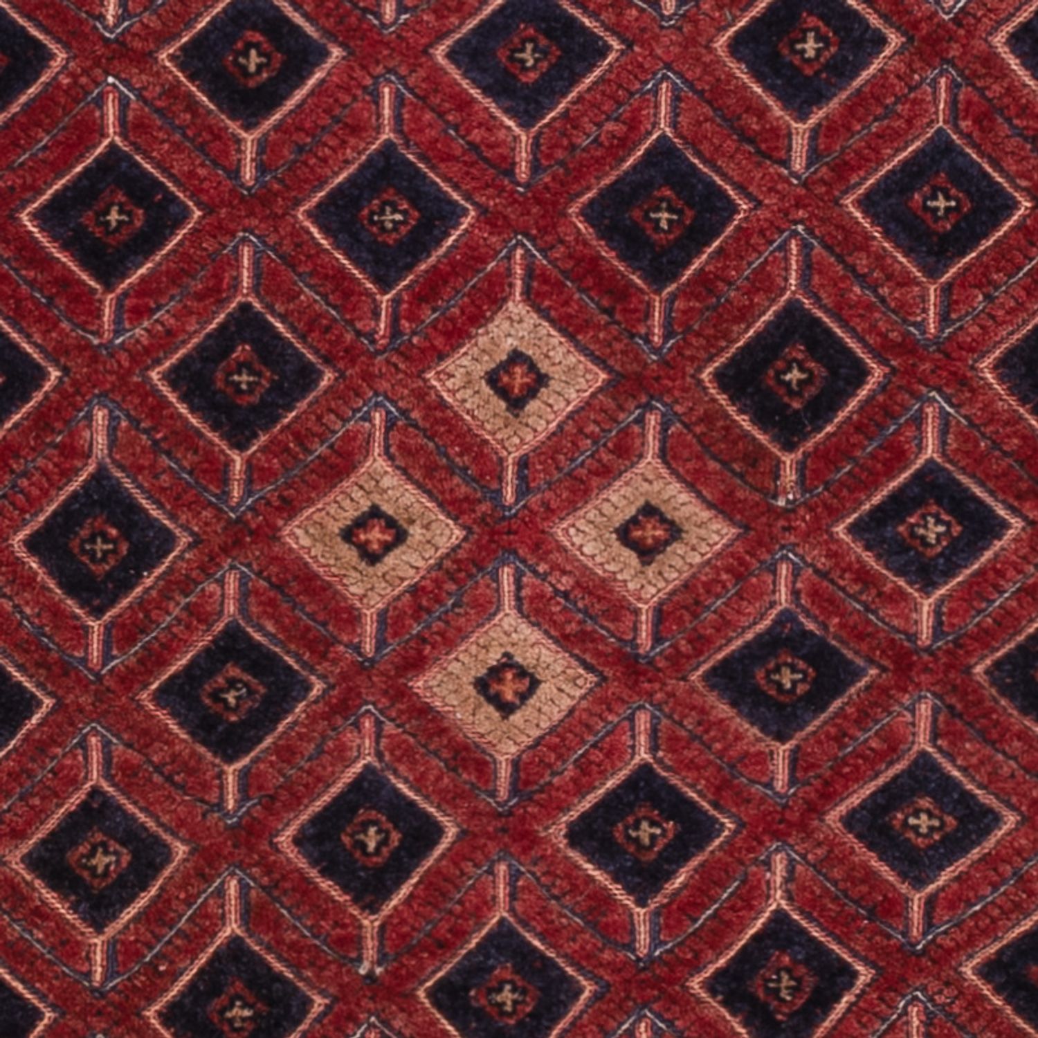 Kelim Rug - Oriental other shape  - 184 x 158 cm - dark red