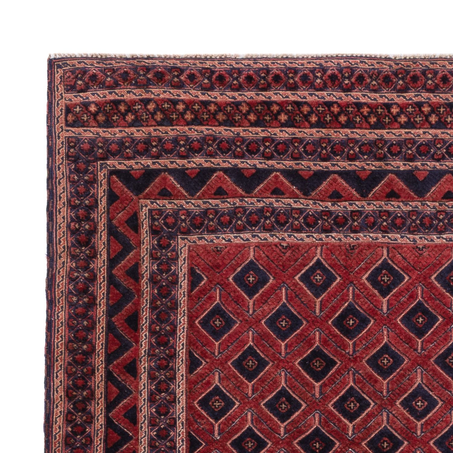 Kelim Rug - Oriental other shape  - 184 x 158 cm - dark red